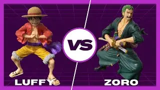 GEDE & DETAIL BGT!!! UNBOXING ACTION FIGURE BANPRESTO ONE PIECE GRANDISTA LUFFY & ZORO!!!