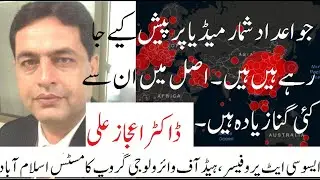 Prof Dr Ijaz Ali Talking about Current Situation | Laboratory Diagnostic Techniques | Pakistan | EJ