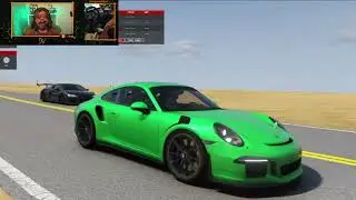 Carros com mesmo Peso/Potência na reta do Assetto Corsa