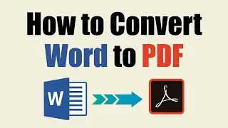 Word file to PDF convert | Convert Word to PDF #adobe