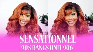 Sensationnel Butta Lace 90's Bangs Glueless HD Lace Front Wig - 90's BANGS UNIT 906 |EBONYLINE.COM