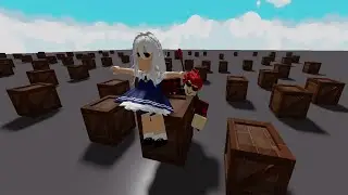 Как таскать ящики в Роблоксе???