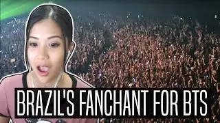 BRAZIL'S FANCHANT FOR BTS REACTION (Cypher Pt4 + Fanchant Gives Everyone Goosebumps Compilation)