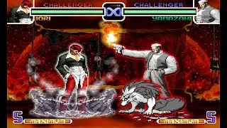 KOF 2002 iori Yagami Vs Yamazaki