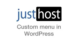 Create a custom menu in WordPress