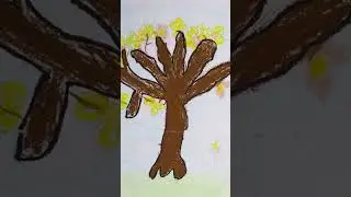 Как рисовать маслом красивые деревья. Shorts