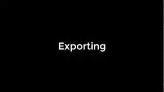 Toon Boom Harmony Basics: Exporting