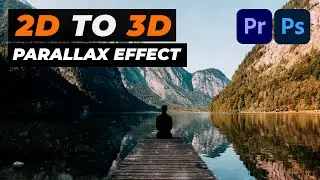 Parallax 3D Photo Animation in Premiere Pro & Photoshop (Tutorial / How To) deutsch