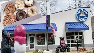 Mad Dog's Creamery & Donuts - Gatlinburg Tennessee - Donut Review