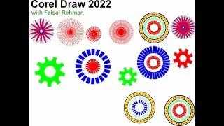 CorelDraw Tutorial in Hindi Urdu Faisal Rehman Class 13 for Beginner