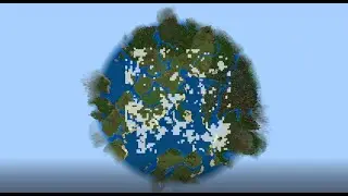 Minecraft is actually round?