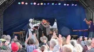 PAULINE TOWN PRESENTED WITH GOLDEN SPADE AWARD @ WIGAN DIGGERS FESTIVAL 2019