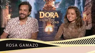 Eugenio Derbez e Isabela Moner por Dora: Soy gracioso para cubrir mi timidez.