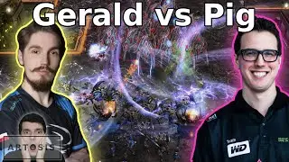 NEW Protoss skill! - Gerald vs PiG - Bo3 - (StarCraft 2)