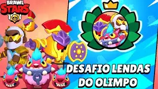DESAFIO DO TRIO DO OLIMPO NO BRAWL STARS!