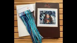 84. Мой новый процесс от Lanarte - Blue Flowers Girl