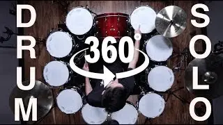 360 DEGREE DRUM SOLO - RING OF FIRE! - 10 Igniter Snares!