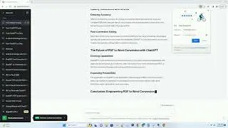 How To Convert PDF To Word Using ChatGPT Code Interpreter