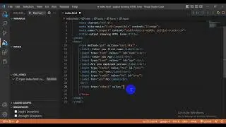 How  to  create Output  showing  HTML (Hypertext Markup  language)  Form with  very  easy  way....