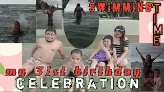 MY 31st BIRTHDAY SWIMMNG CELEBRATION AT THE BEACH | PART 2 | BEACHING TIME