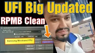 UFI Box New Update RPMB Counter Clean | UFI BOX Samsung EMMC Repair Error FIX