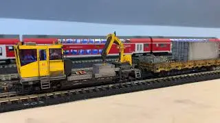 H0 Modellbahn 1:87 - Robel im Einsatz