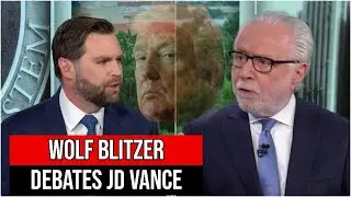 Wolfe Blitzer Debates JD Vance About Trump Sentencing