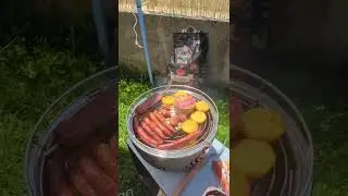 BREVE - Premières utilisation et retour sur le barbecue charbon à ventilation active de chez Lidl