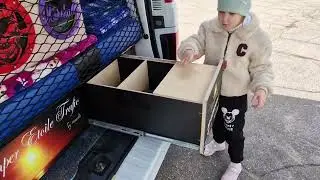 Автодом на минималках из скорой помощи