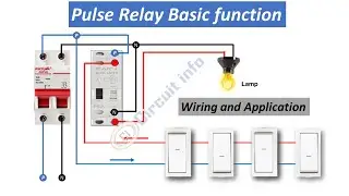 How Pulse Relays Work l Explained in Simple Terms  #relay  @circuitinfo