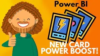 Get the most out of the new Power BI card visual