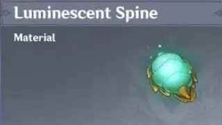 Genshin Impact : Lokasi Luminescent Spine