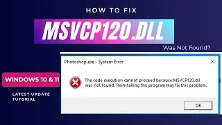How to Fix MSVCP140dll is Missing in Windows