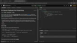 LeetCode Problem: Remove Duplicates from Sorted Array I and II