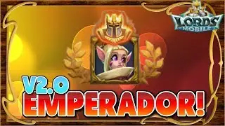 Lords Mobile ES - Emperador! Equipación de emperador mítico! Atributos v2.0!