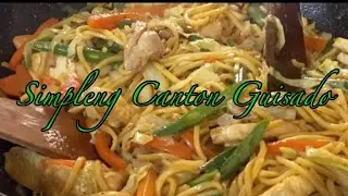 Simple Canton Guisado For Dinner 