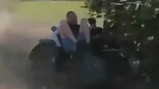 еди едим в соседнее село.