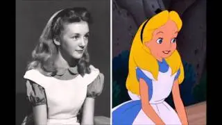 Old photos reveal how Disney’s Animators used a Real-Life model to draw Alice in Wonderland