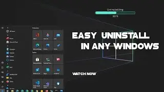How to Uninstall Programs in Windows 10 | Uninstall Apps on Windows 10 | easy