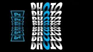 FLIP TEXT EFFECT | PHOTOSHOP TYPOGRAPHY | PHOTOSHOP TUTORIAL