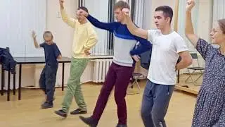 Мастер класс по казачьей лезгинке в Отрадном