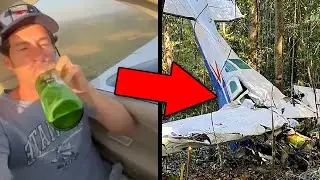 Dad Flies Drunk - Gets Son Killed!