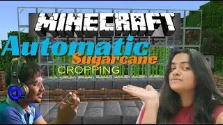 MINECRAFT AUTOMATIC SUGARCANE CROPPING PART 1 || GAMEPLAY BY @Bachelorsrasoyi ON IPAD 9th GEN.