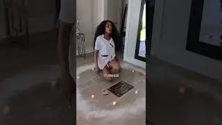 ACTING POSSESSED PRANK ON MY MAN🤣 #quiandken #shorts
