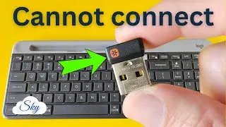 How to fix Logitech K580 USB Receiver connection using Logitech Unifying Software