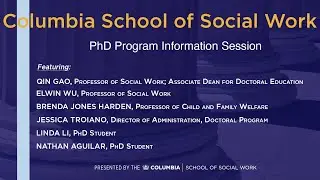 PhD Program Information Session