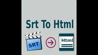 Srt To Html