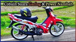 Cek Sound Knalpot standar racing F1zr || custom nama sendiri