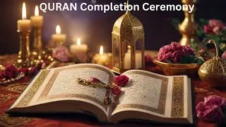 Eshaal's Quran completion ceremony