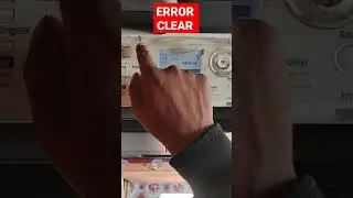 ALL ERROR CLEAR ON KONICA MINOLTA BIZHUB 206 / 215 / 226 ALL BASIC MODEL 